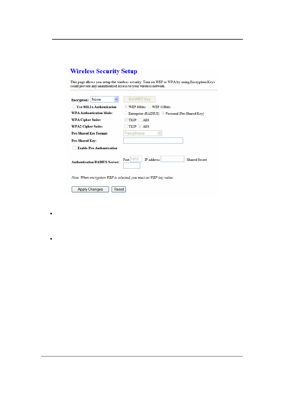 Encryption disabled | EnGenius Technologies ECB-1220R User Manual | Page 37 / 69