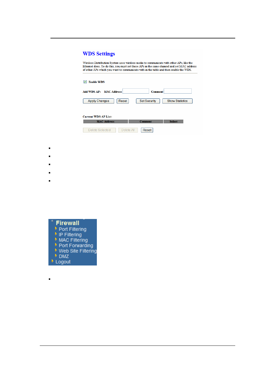 Firewall | EnGenius Technologies ECB-1220R User Manual | Page 41 / 69