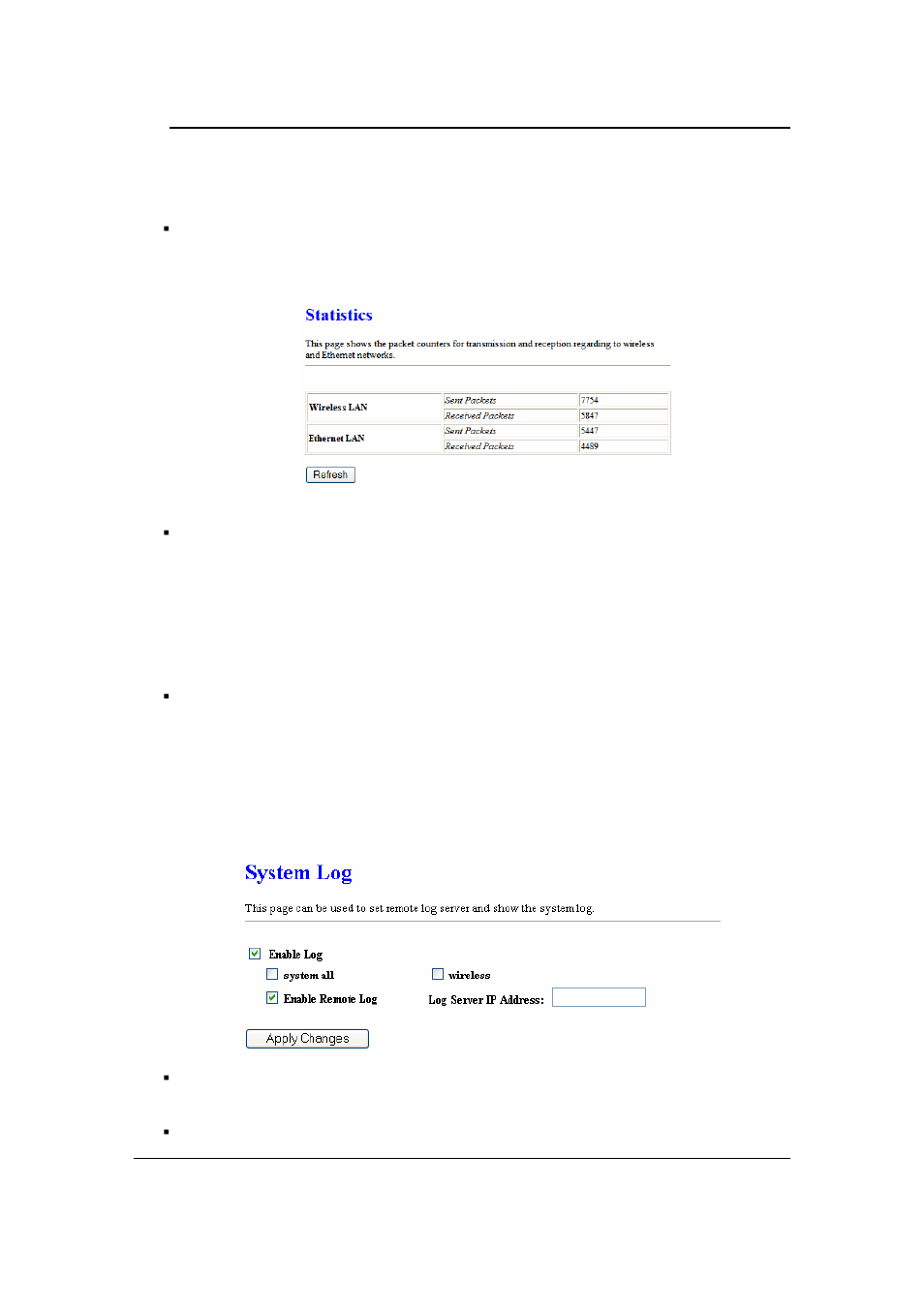 Statistics | EnGenius Technologies ECB-1220R User Manual | Page 51 / 69