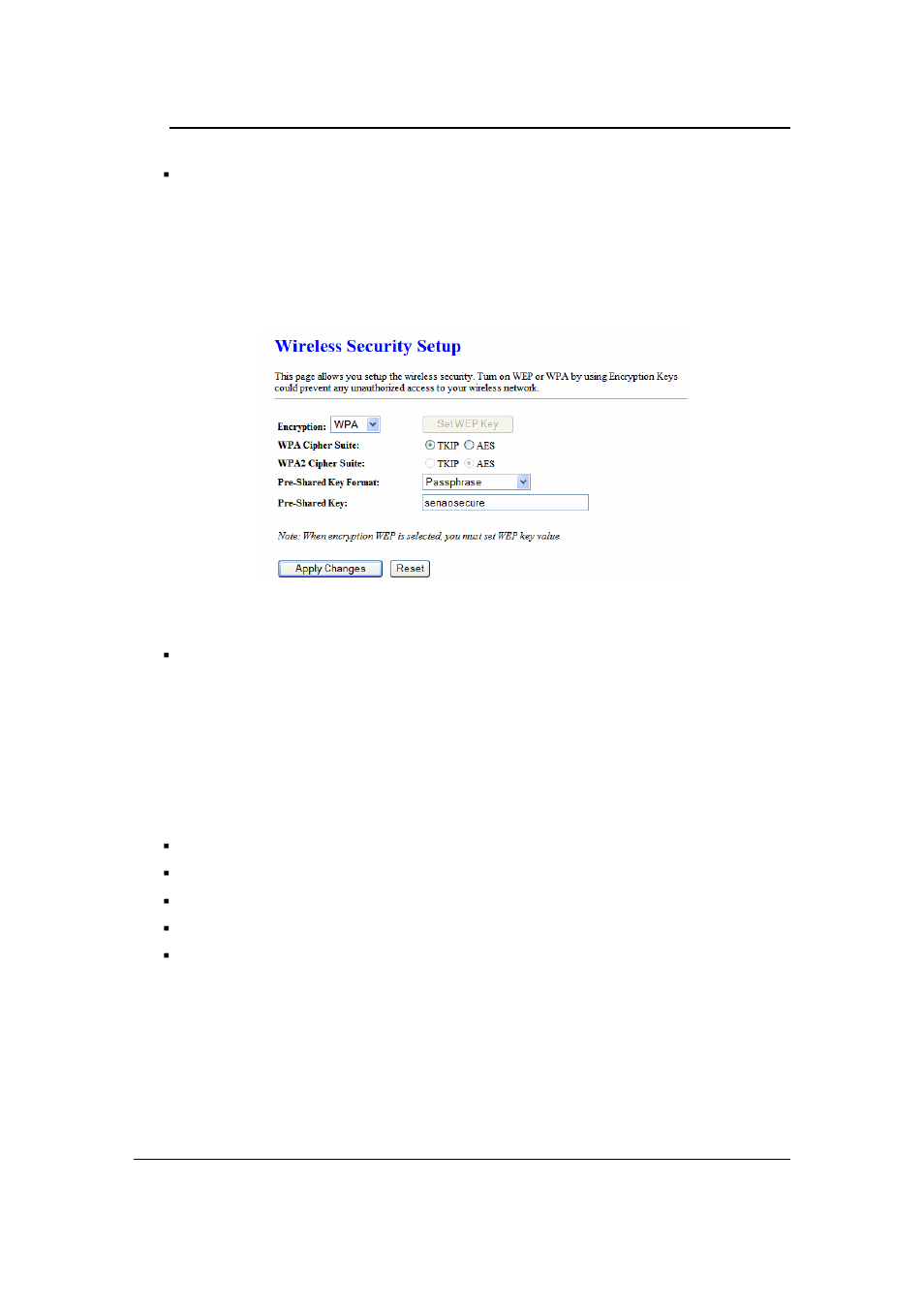 Wpa / wpa2 / wpa2 mixed passphrase | EnGenius Technologies ECB-1220R User Manual | Page 66 / 69