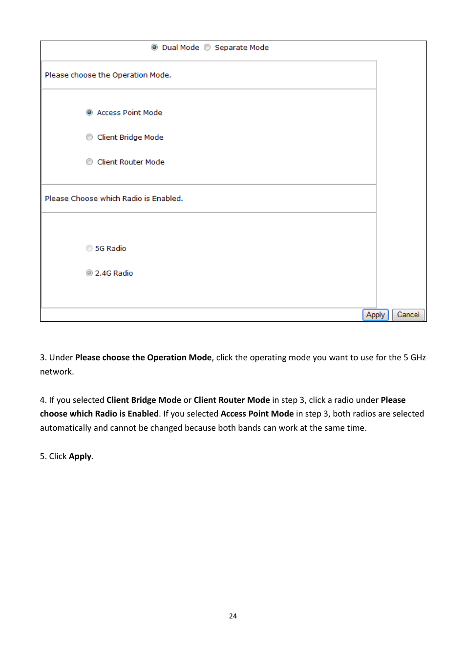 EnGenius Technologies EOA7530 User Manual | Page 25 / 84