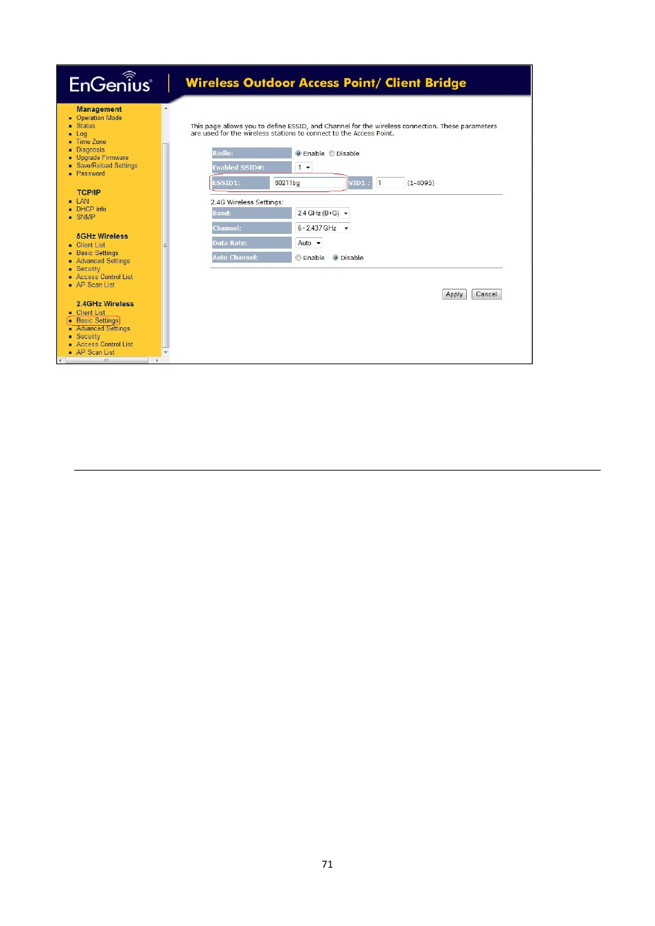 EnGenius Technologies EOA7530 User Manual | Page 72 / 84