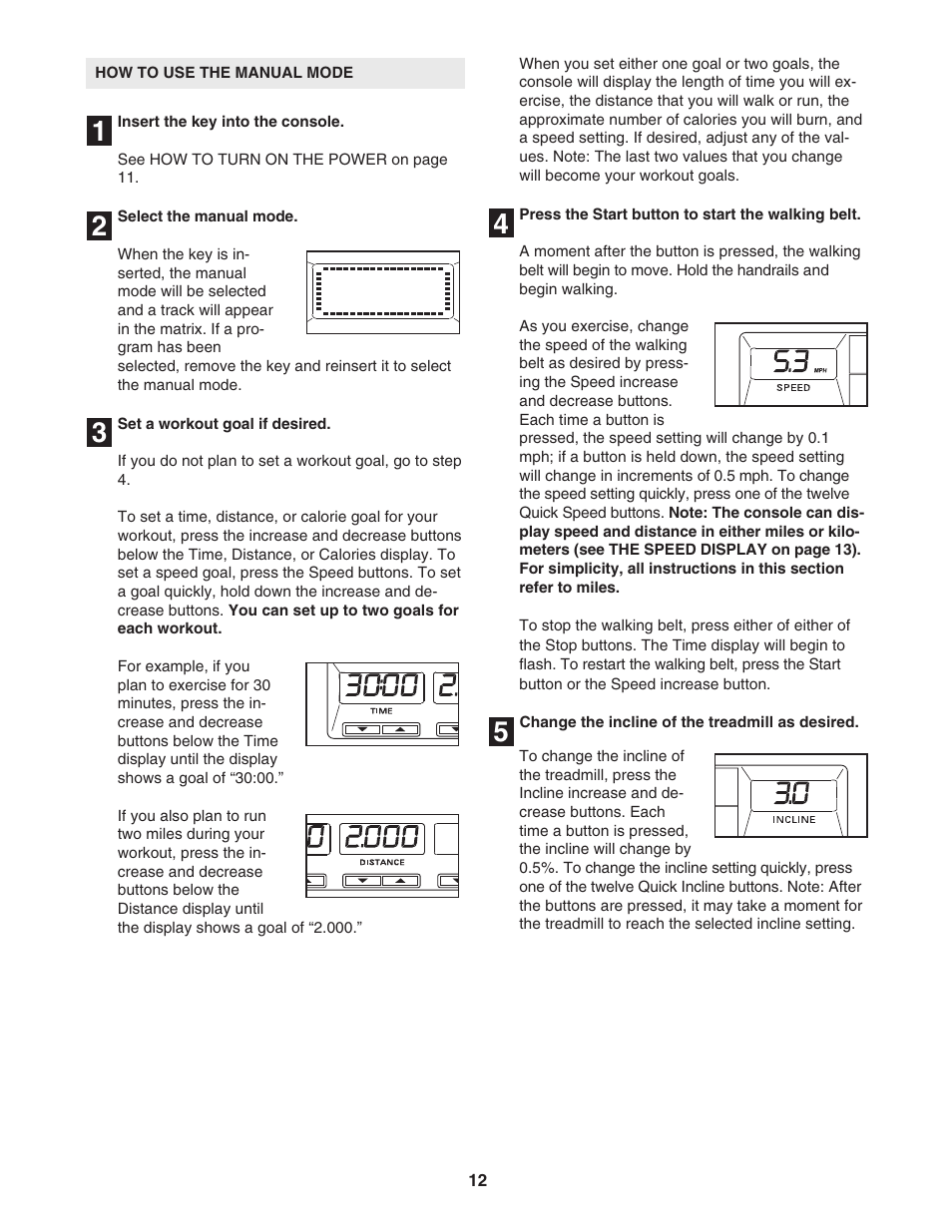 Epic Fitness 1000MX User Manual | Page 12 / 30