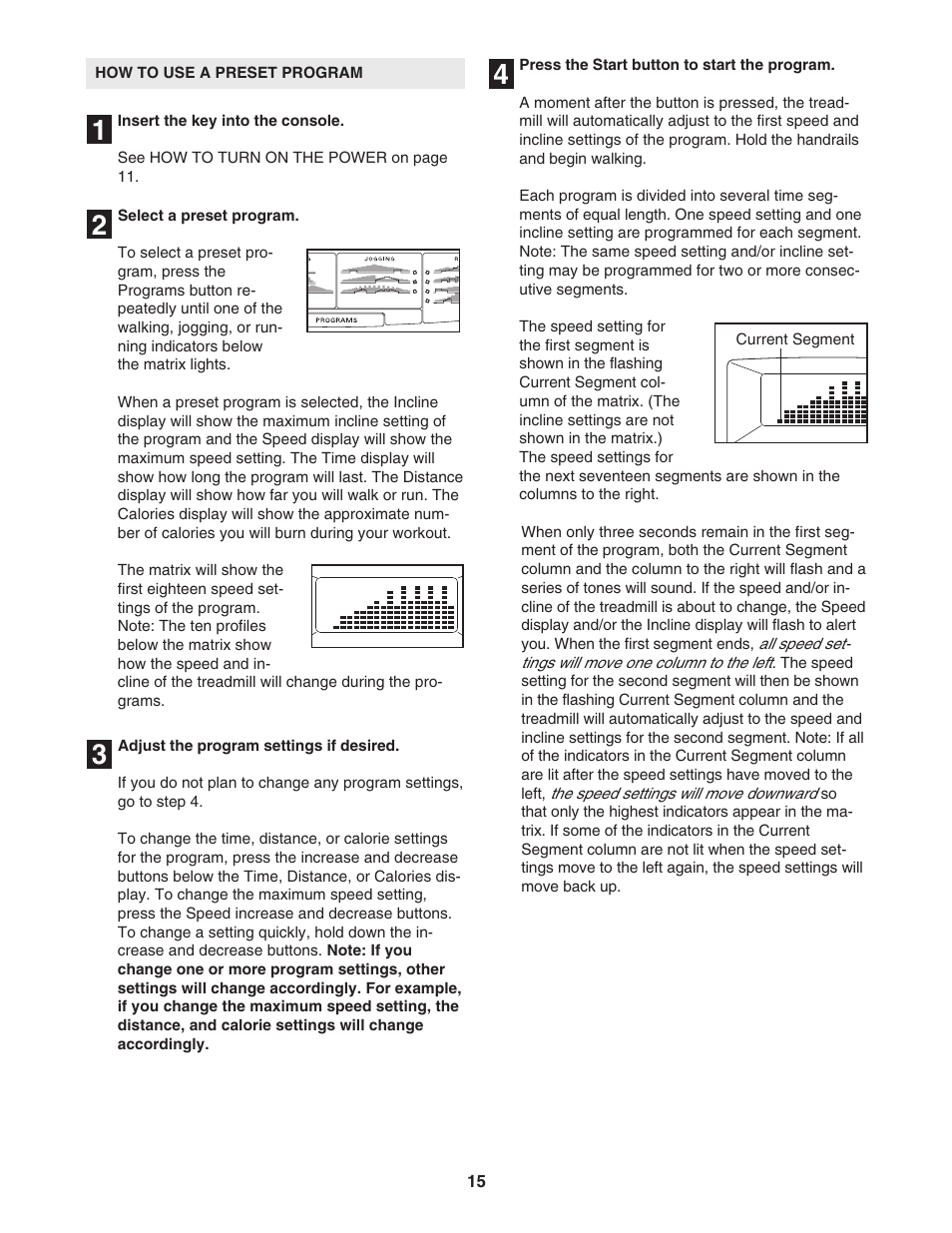 Epic Fitness 1000MX User Manual | Page 15 / 30