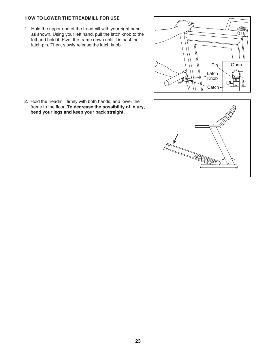 Epic Fitness 1000MX User Manual | Page 23 / 30