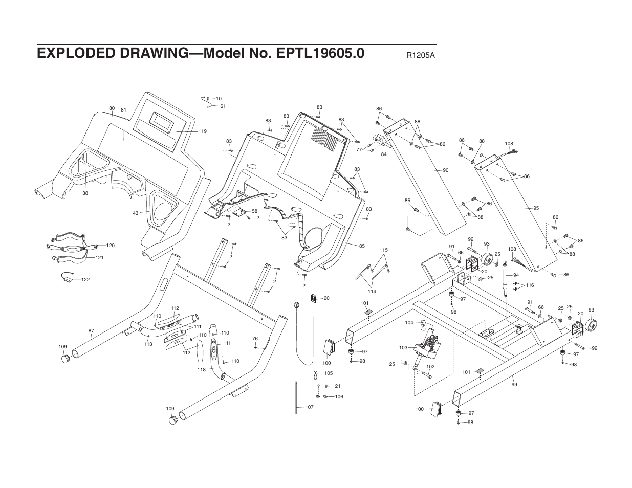 R1205a | Epic Fitness 1000MX User Manual | Page 29 / 30