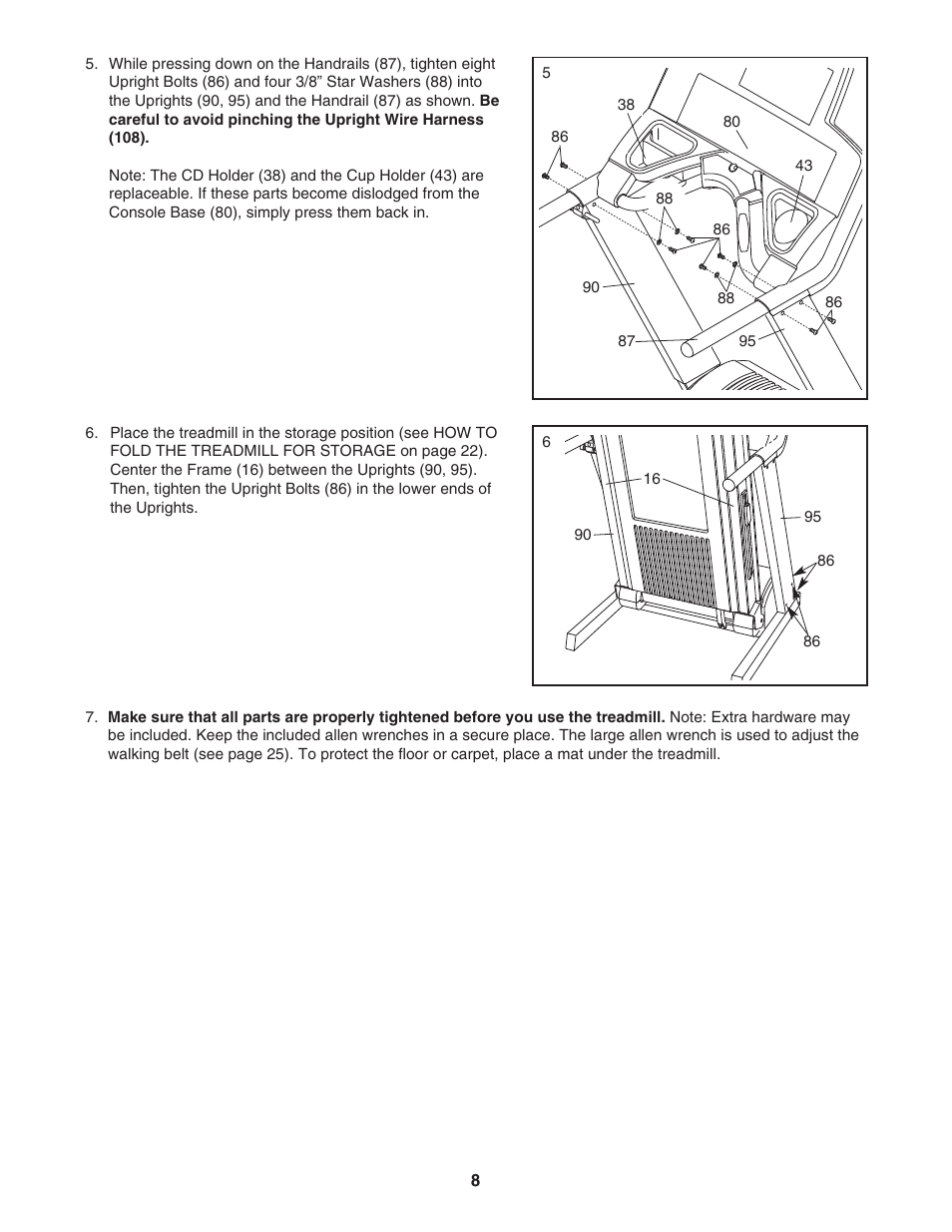 Epic Fitness 1000MX User Manual | Page 8 / 30