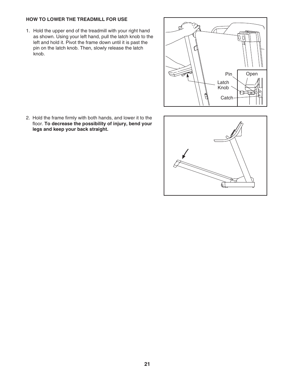 Epic Fitness EPTL09605.0 User Manual | Page 21 / 30