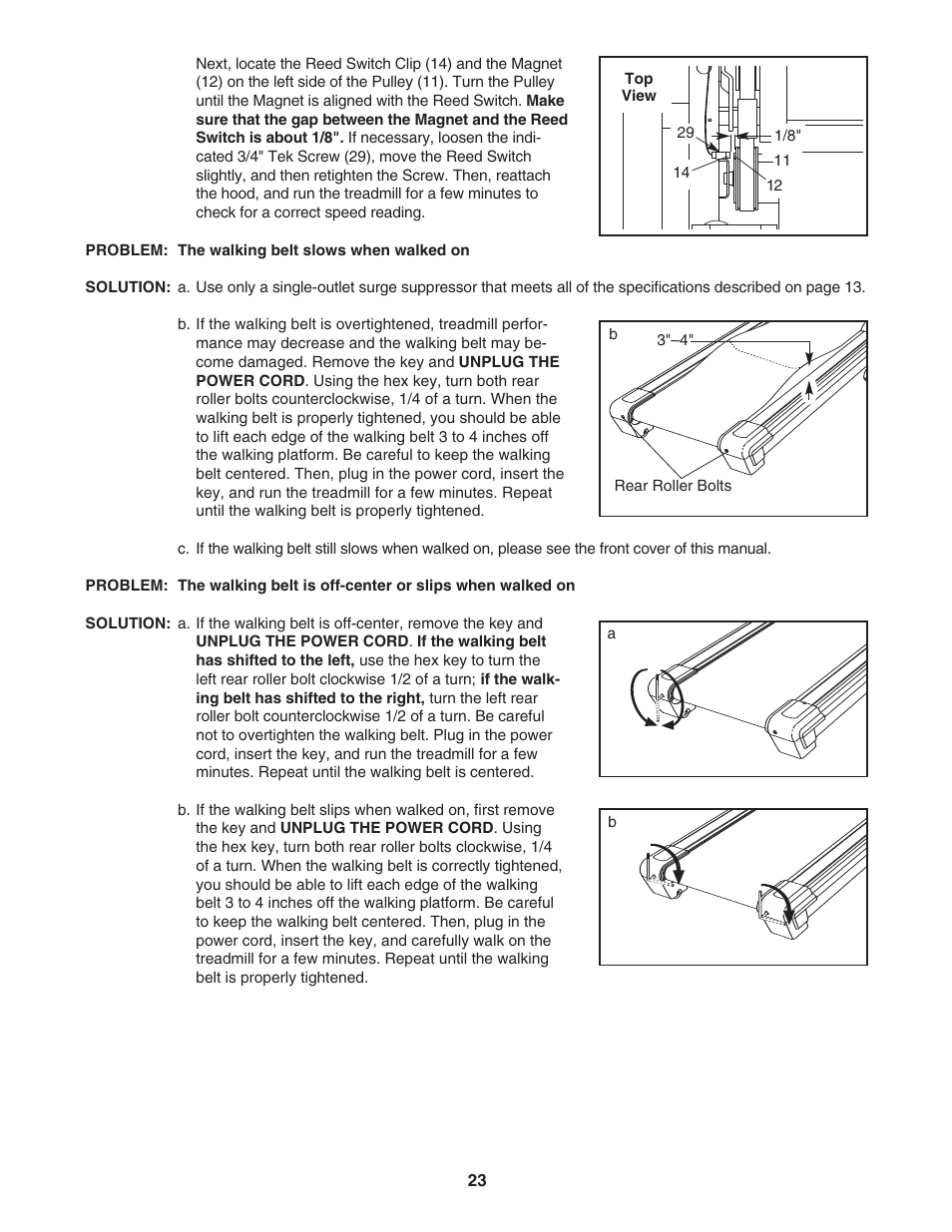 Epic Fitness Epic VIEW 550 ECTL09706.1 User Manual | Page 23 / 30