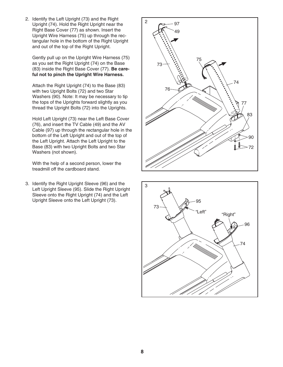 Epic Fitness VIEW 550 EPTL09706.1 User Manual | Page 8 / 30