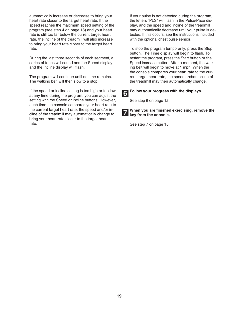 Epic Fitness EPTL818041 User Manual | Page 19 / 34
