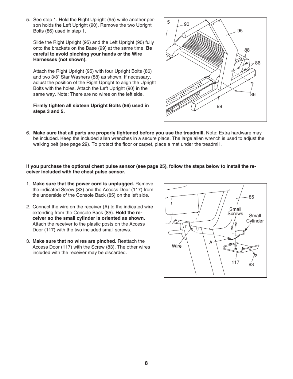 Epic Fitness EPTL818041 User Manual | Page 8 / 34