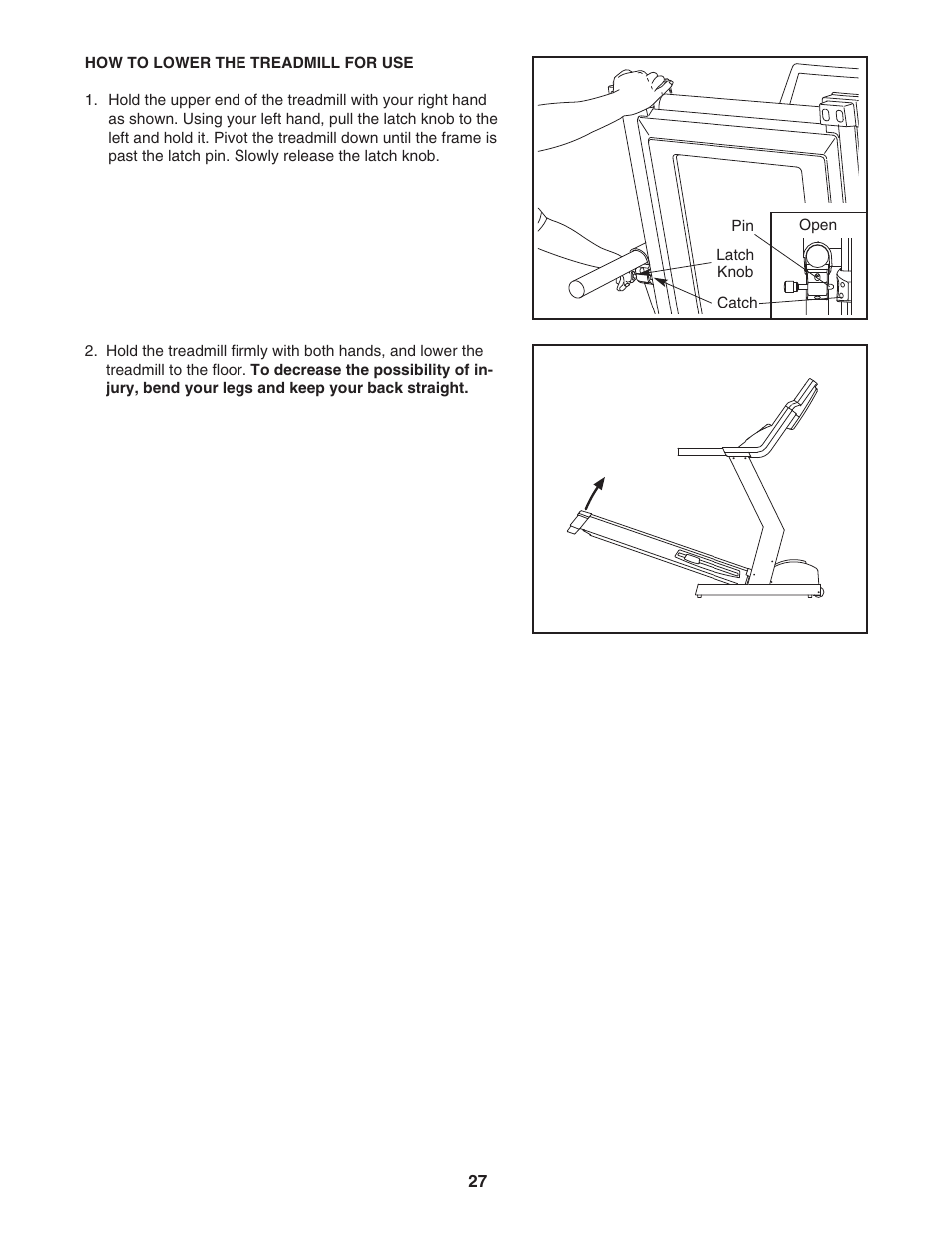 Epic Fitness EPTL818040 User Manual | Page 27 / 34