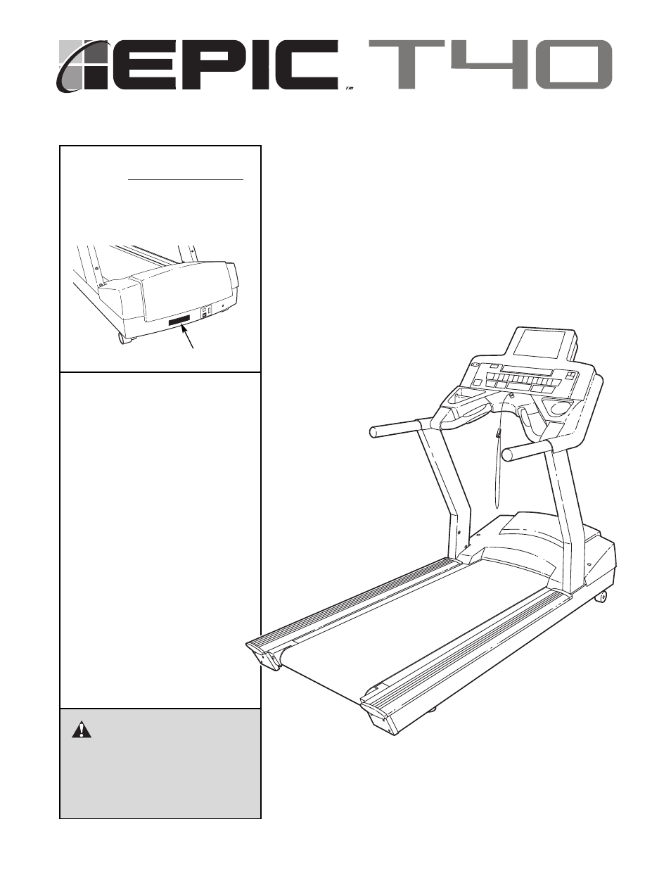 Epic Fitness FMTL39940 User Manual | 36 pages