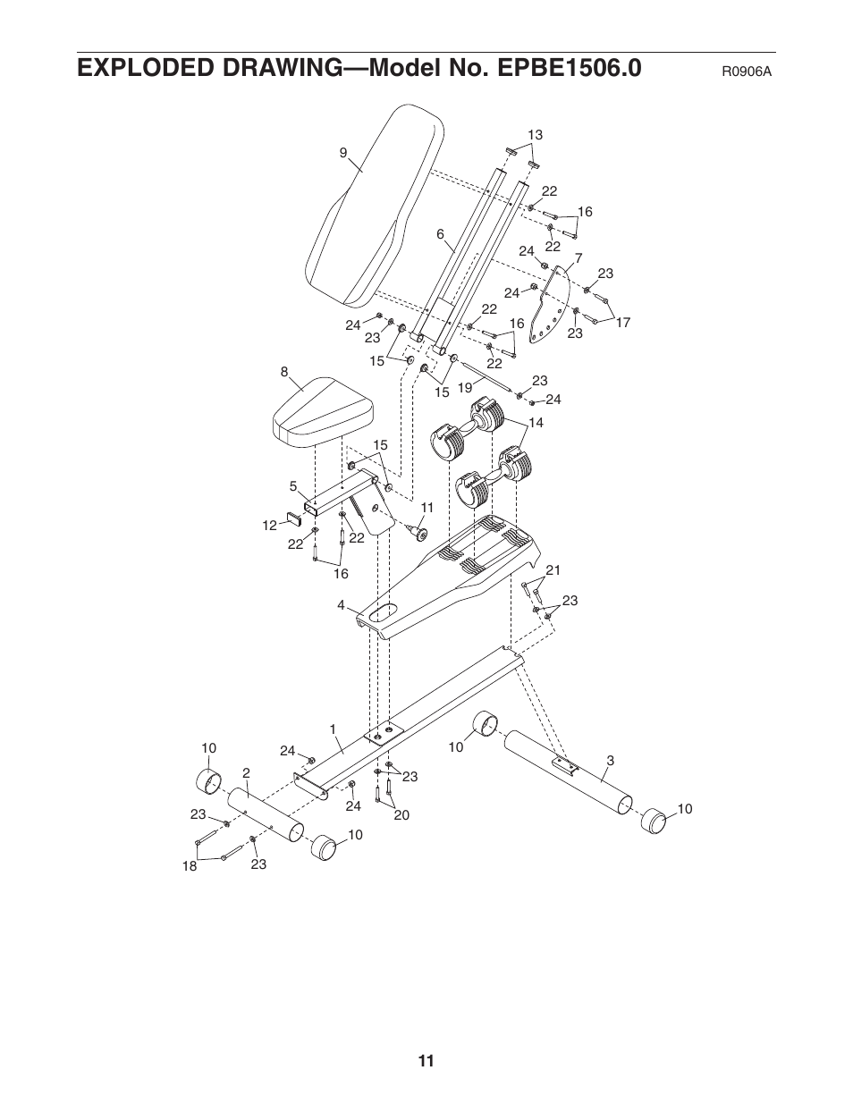 Epic Fitness EPBE1506.0 User Manual | Page 11 / 12