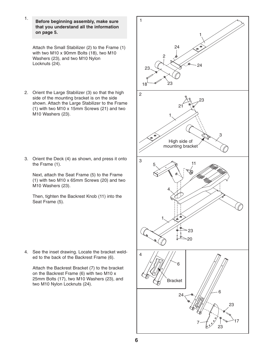 Epic Fitness EPBE1506.0 User Manual | Page 6 / 12