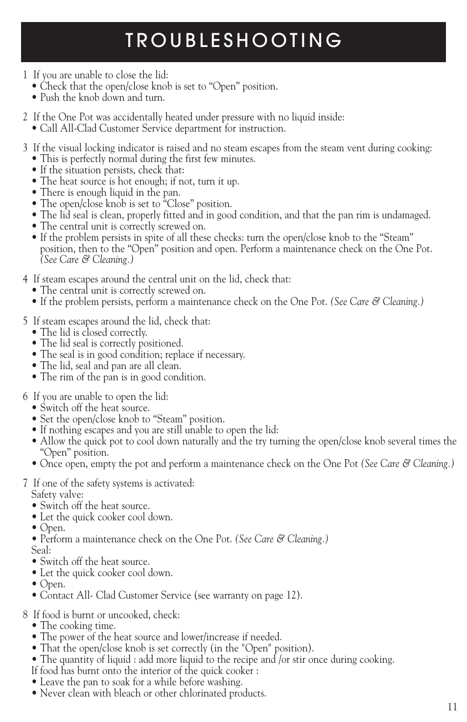 Emerilware 20010 User Manual | Page 11 / 12