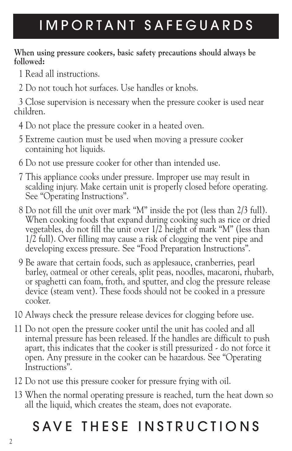 Emerilware 20010 User Manual | Page 2 / 12