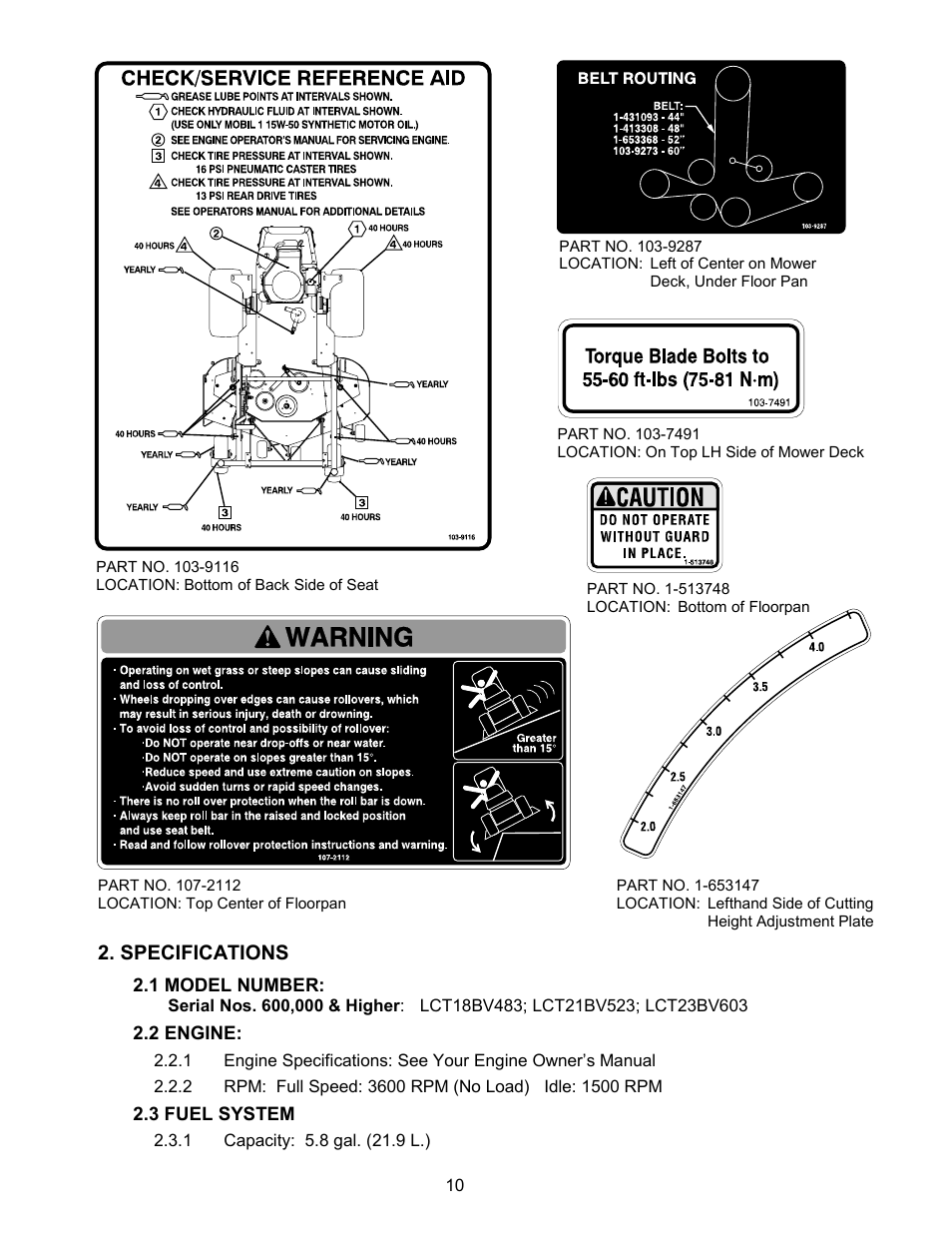 Exmark Lazer ZCT User Manual | Page 15 / 48