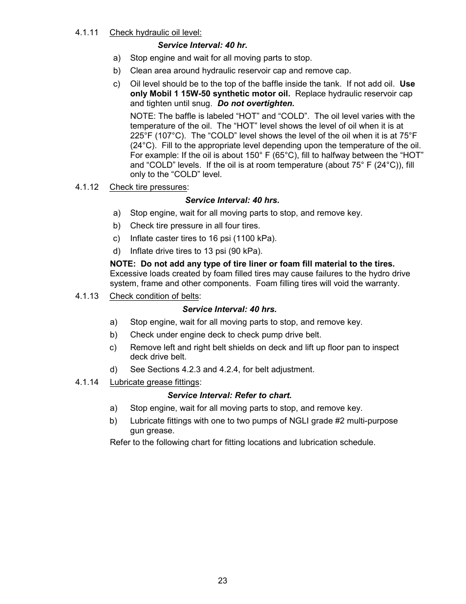 Exmark Lazer ZCT User Manual | Page 28 / 48