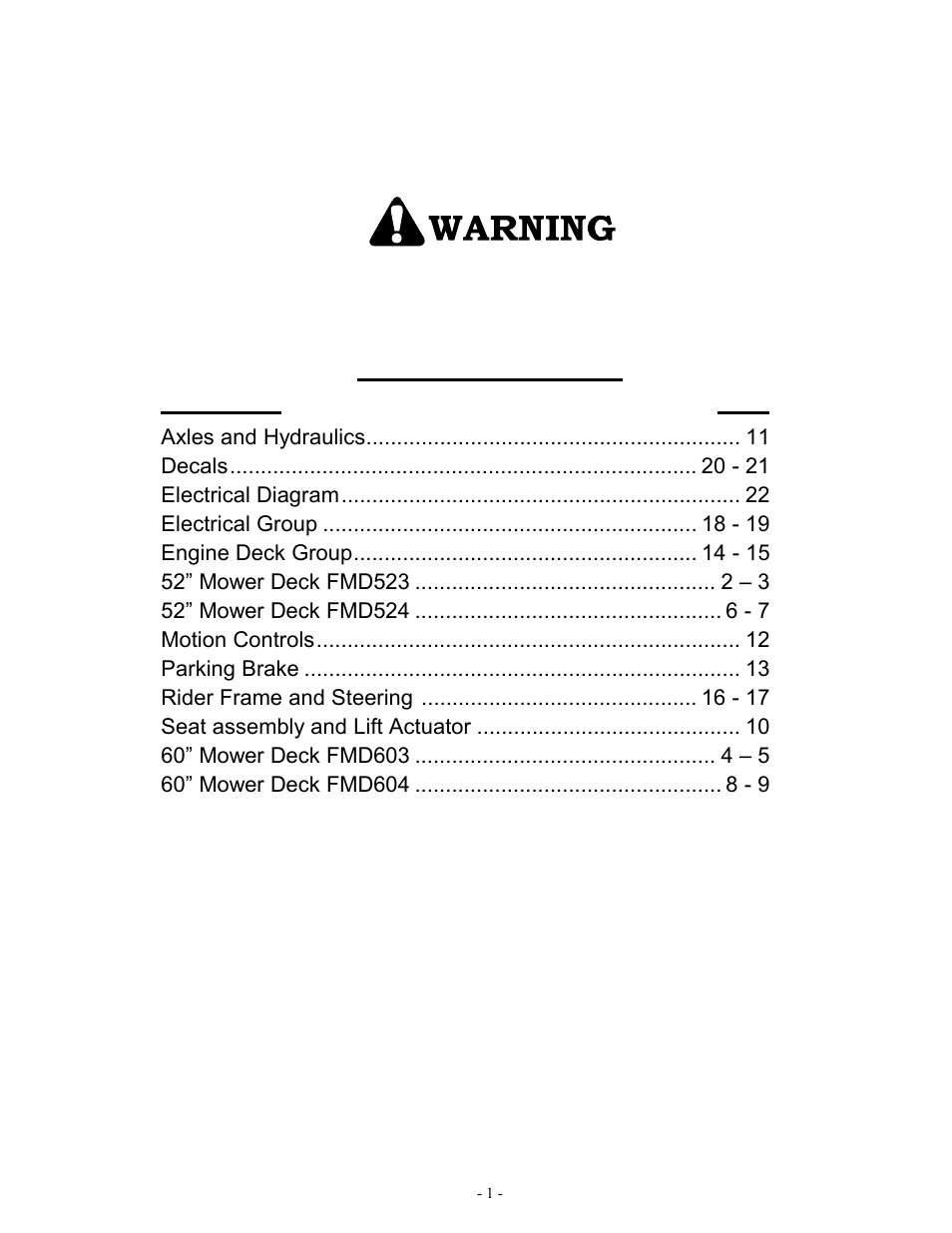 Exmark Lazer ZXP User Manual | Page 3 / 28