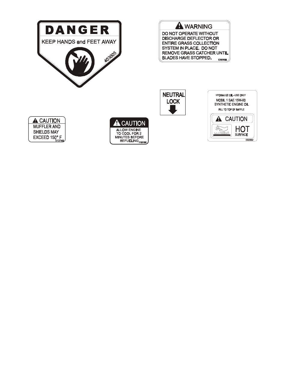 Exmark VH3615KA User Manual | Page 12 / 44