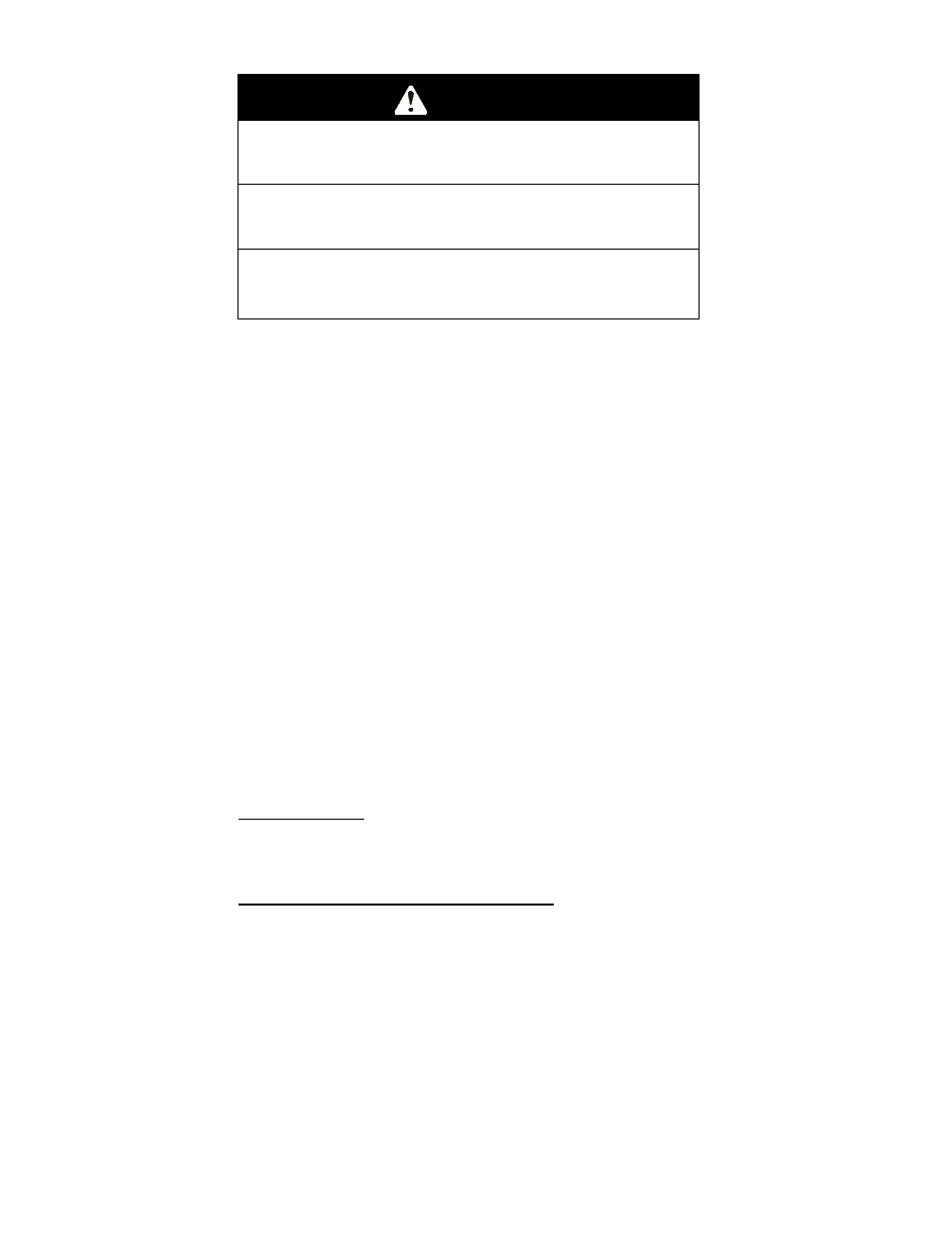 Warning | Exmark VH3615KA User Manual | Page 20 / 44
