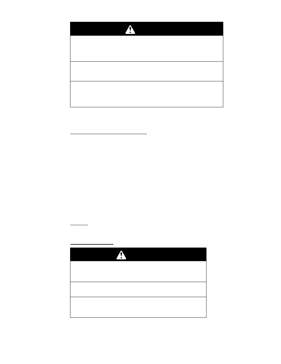 Caution, Danger | Exmark VH3615KA User Manual | Page 21 / 44