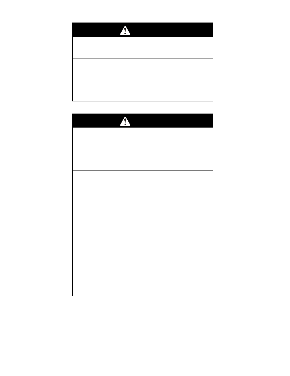 Warning, Danger | Exmark VH3615KA User Manual | Page 7 / 44