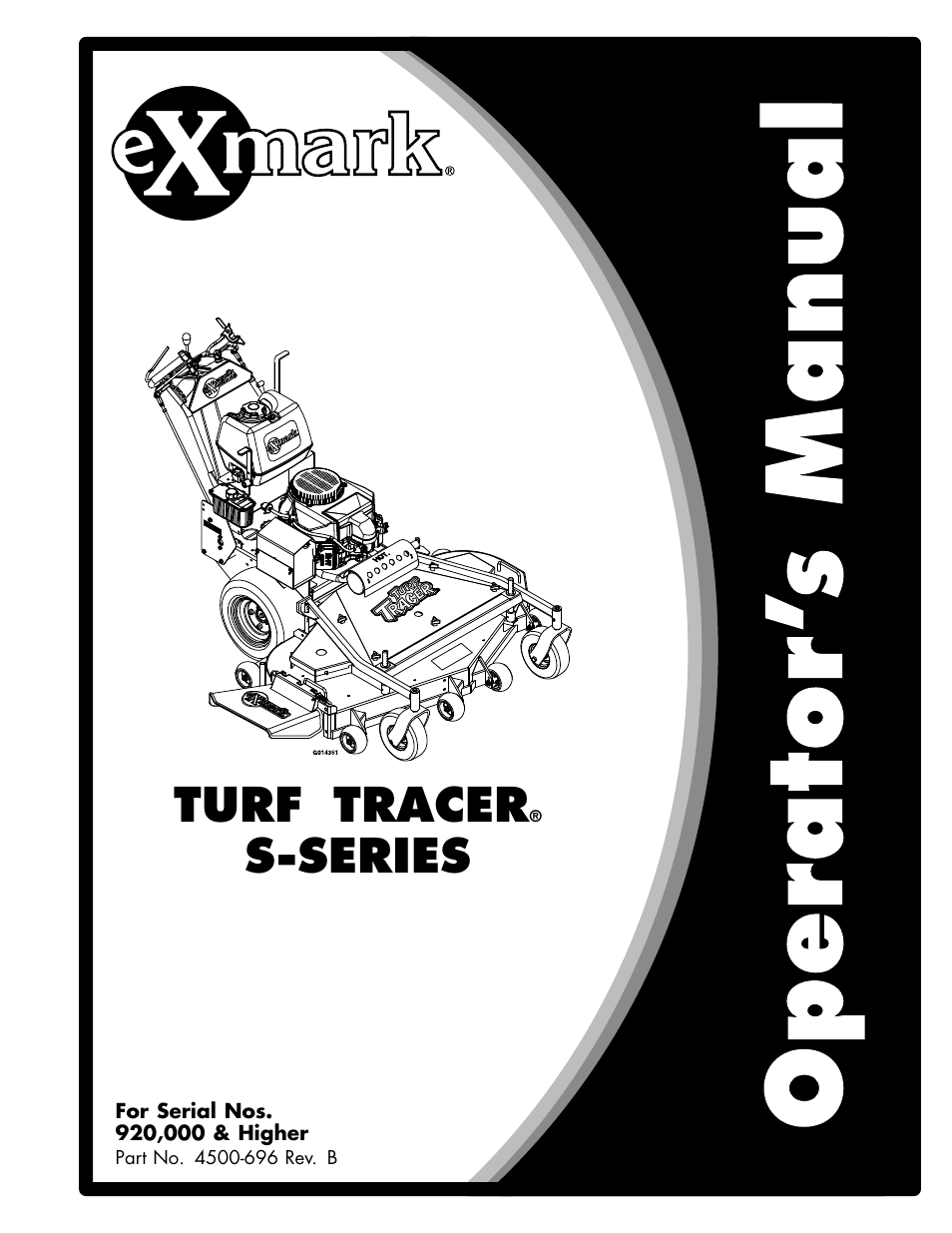 Exmark Turf Tracer S-Series TTS16KA363CA User Manual | 48 pages