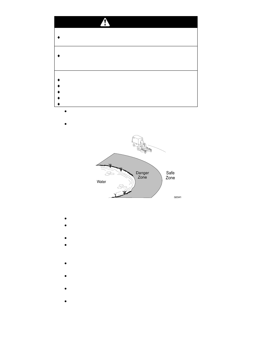 Danger | Exmark NAV27KC User Manual | Page 10 / 48
