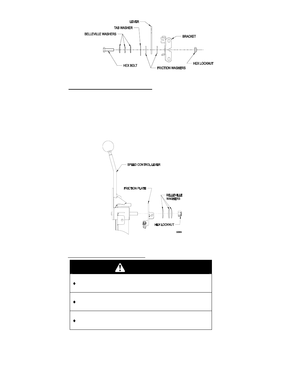 Warning | Exmark NAV27KC User Manual | Page 35 / 48