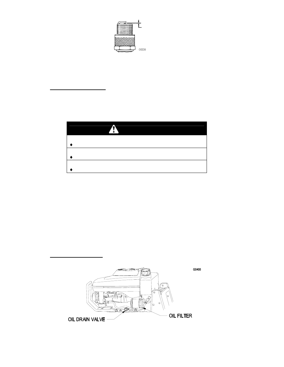 Warning | Exmark Metro 26  EN User Manual | Page 30 / 40