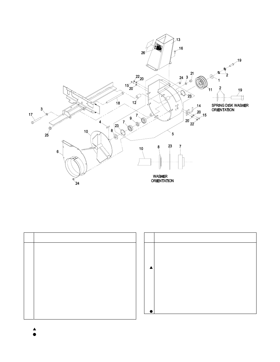 Blower group | Exmark Navigator 4500-368 User Manual | Page 11 / 28