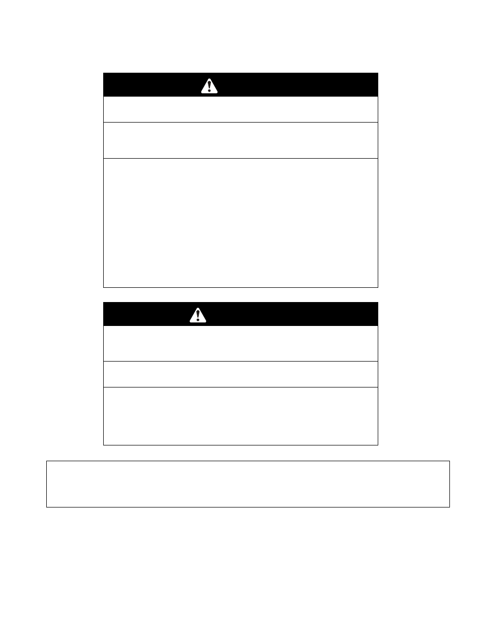 Warning | Exmark Turf Tracer TT20KCC User Manual | Page 2 / 44