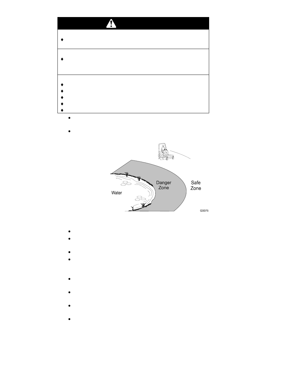 Danger | Exmark Lawn Tractor User Manual | Page 10 / 56