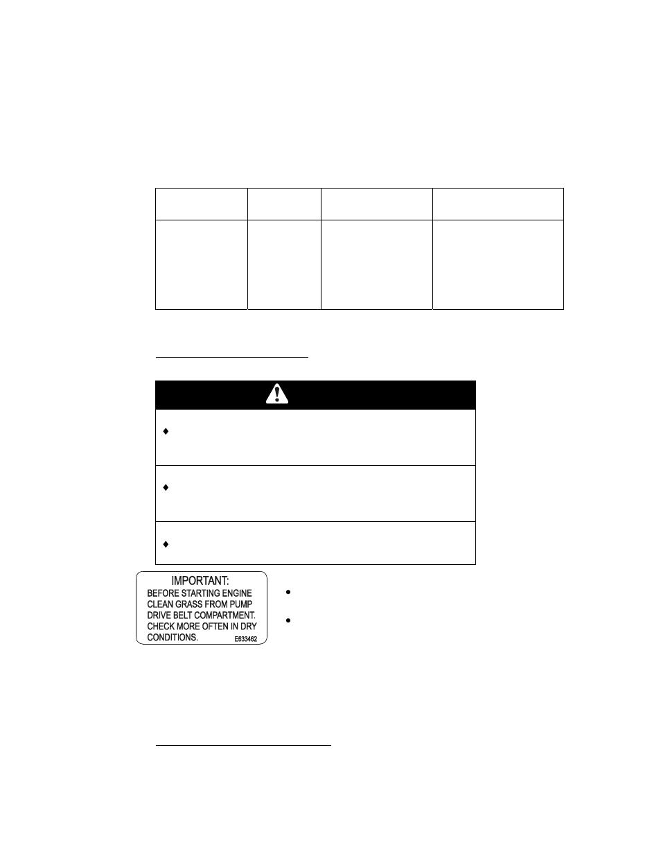 Caution | Exmark Lawn Tractor User Manual | Page 27 / 56