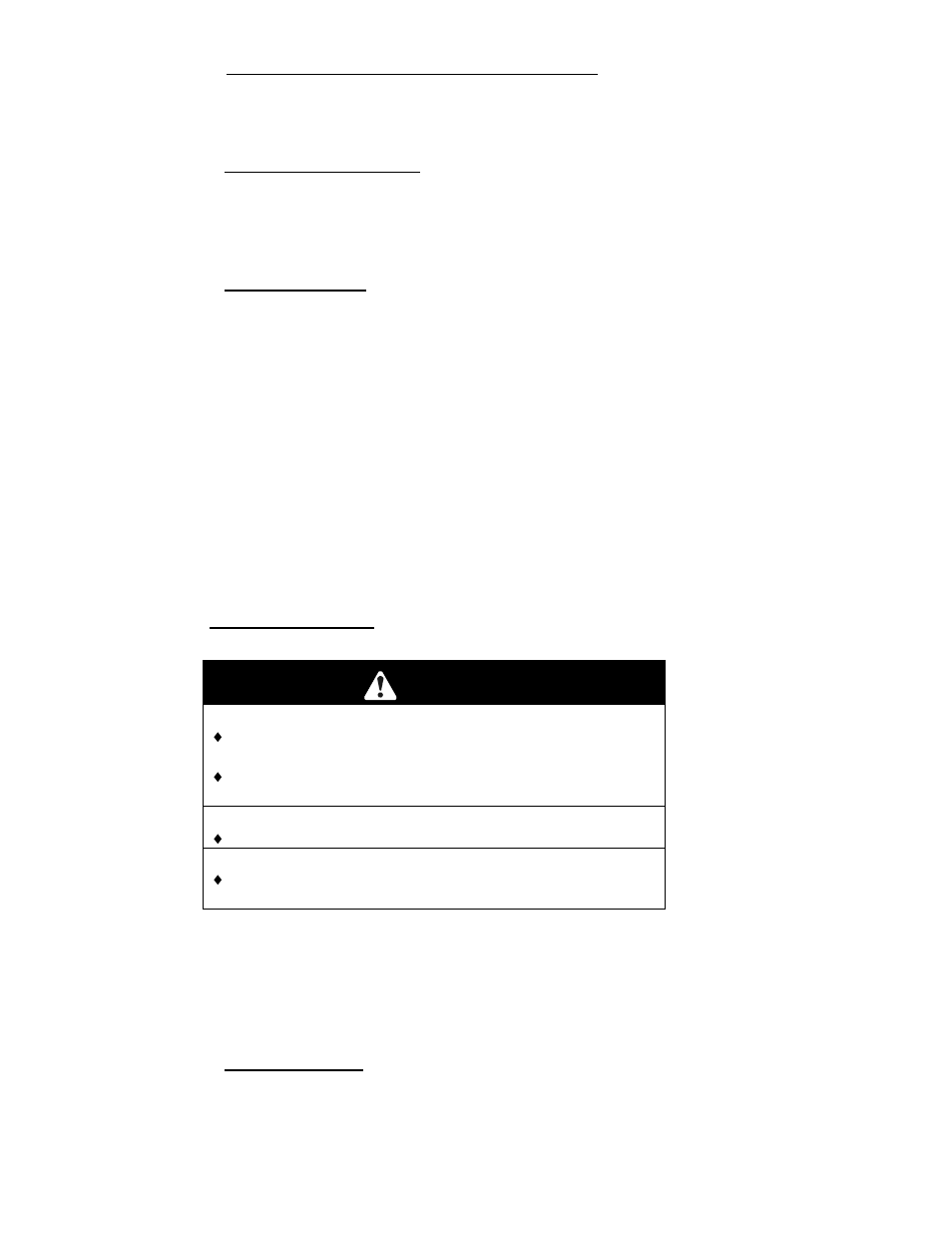 Warning | Exmark Lawn Tractor User Manual | Page 30 / 56