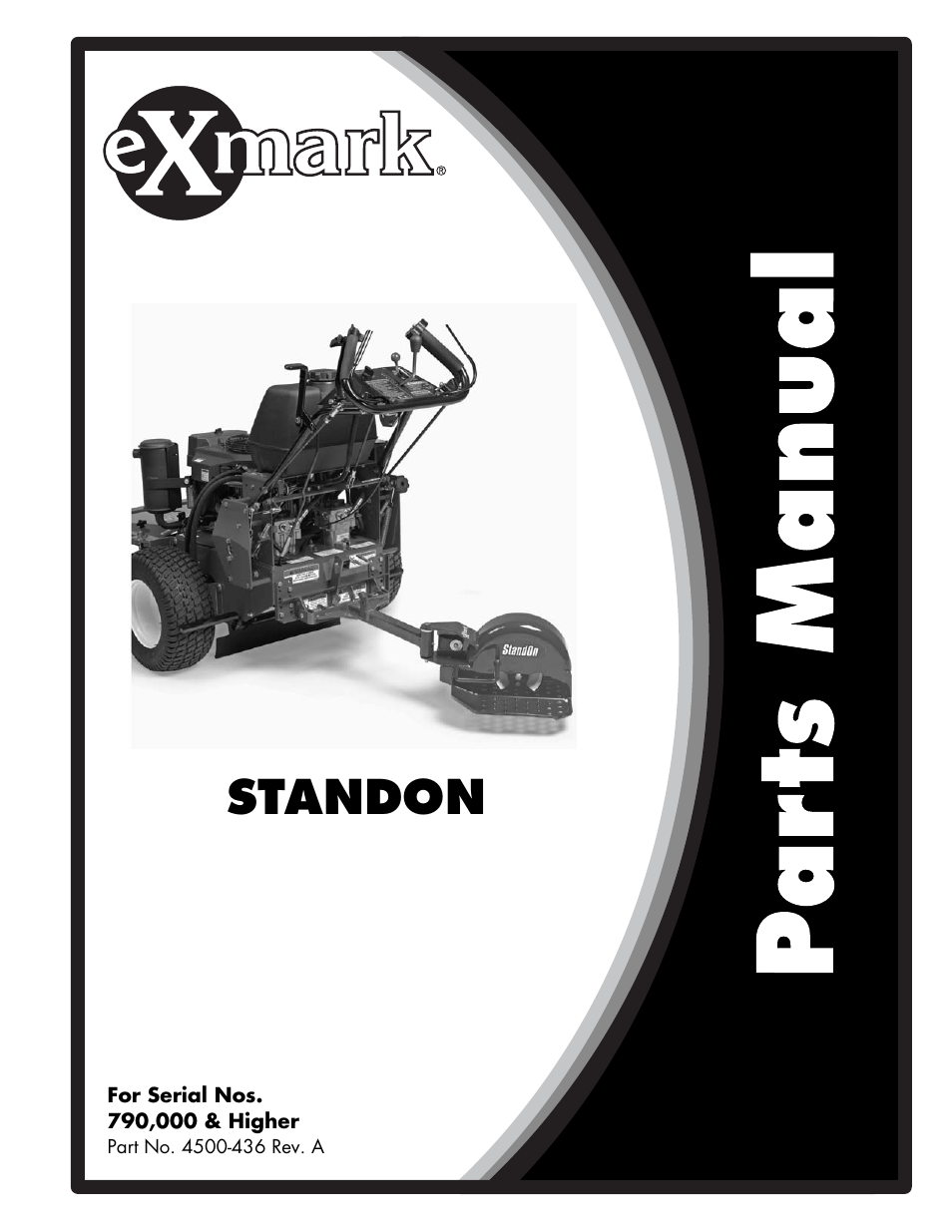 Exmark Standon 4500-436 User Manual | 8 pages