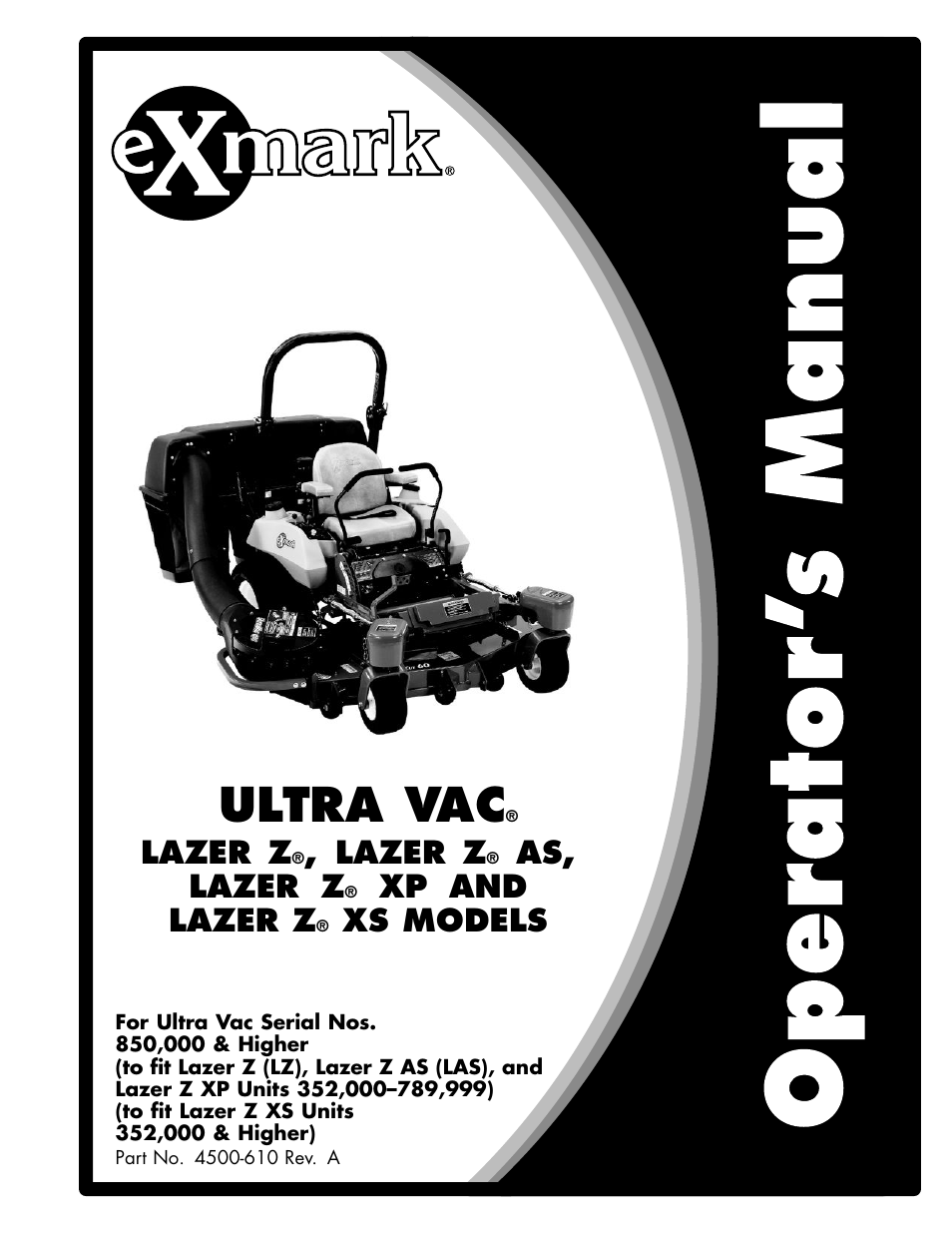 Exmark Lazer XP User Manual | 24 pages