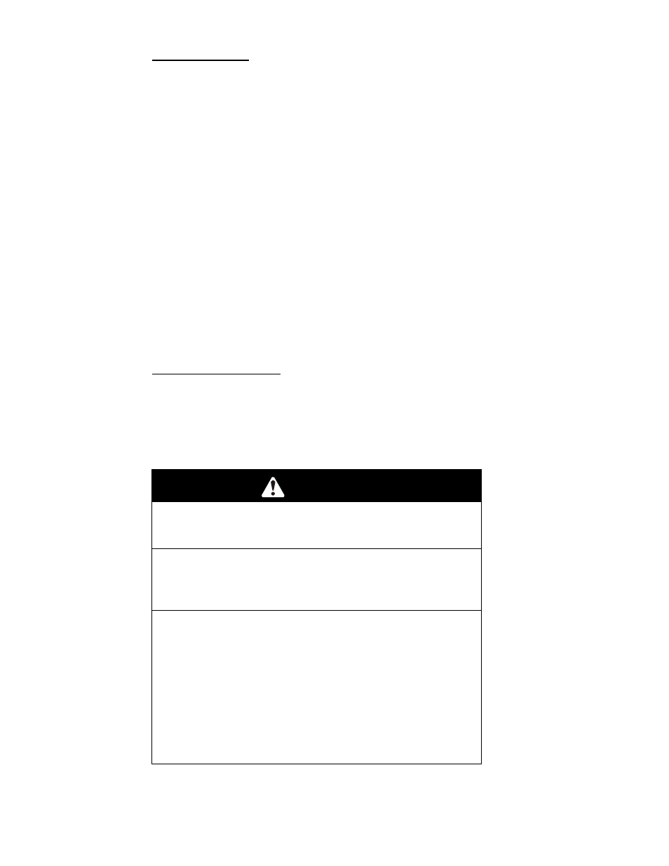 Warning | Exmark TT4817KAC User Manual | Page 32 / 52