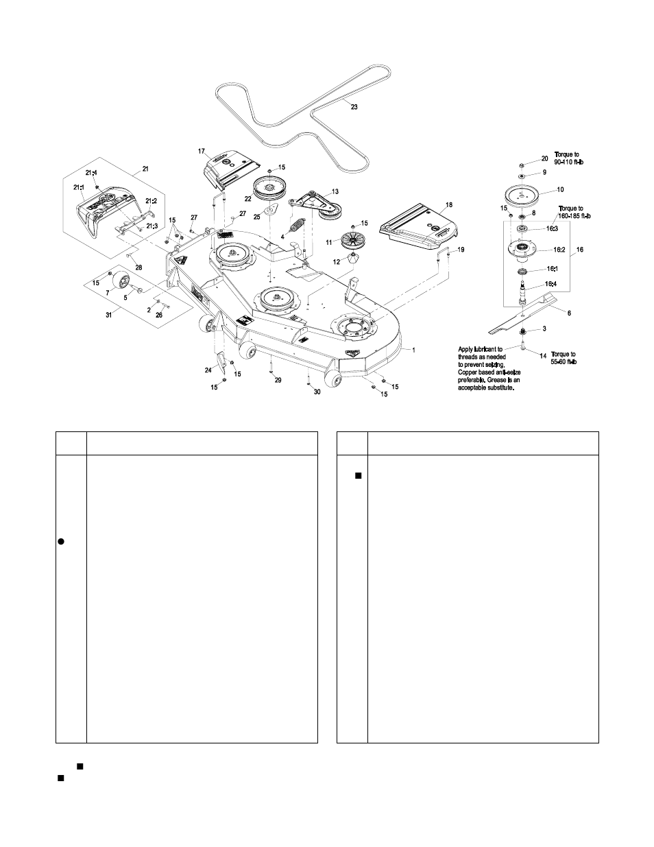 72” deck group | Exmark S/N 790 User Manual | Page 10 / 40