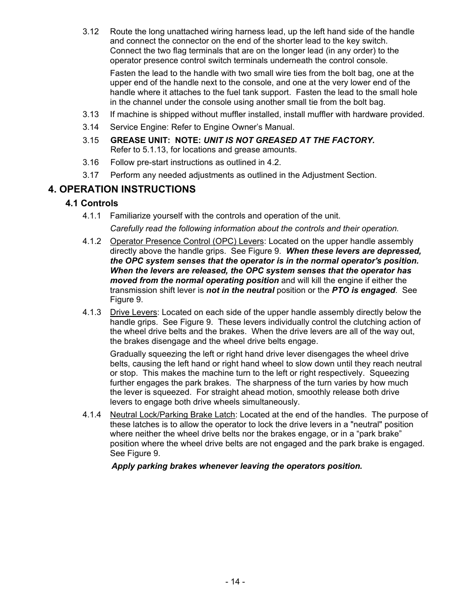 Exmark Mhp3615kac User Manual | Page 19 / 40