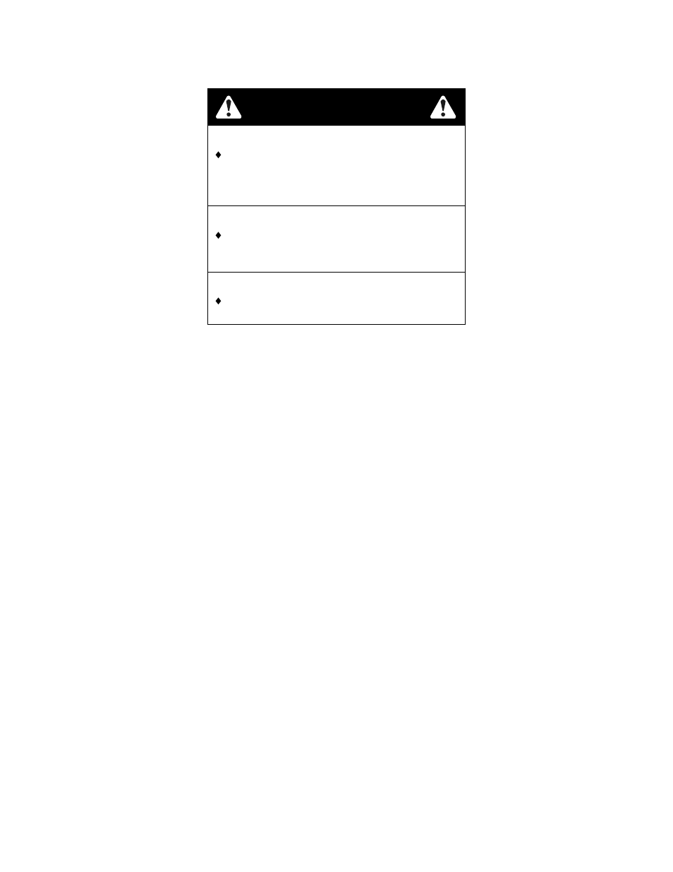 Caution | Exmark OCD01 User Manual | Page 6 / 28