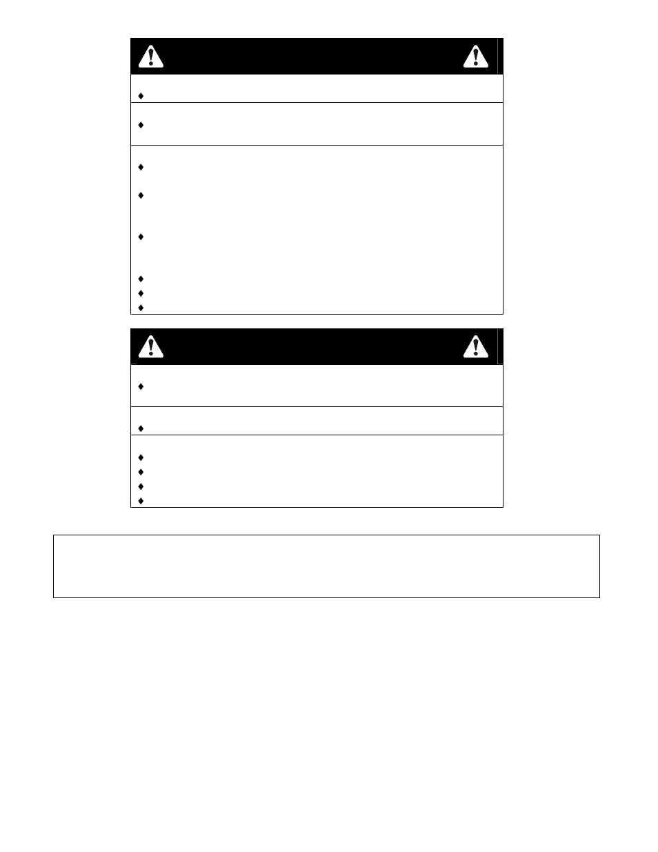 Warning | Exmark Lazer Z CT User Manual | Page 2 / 48