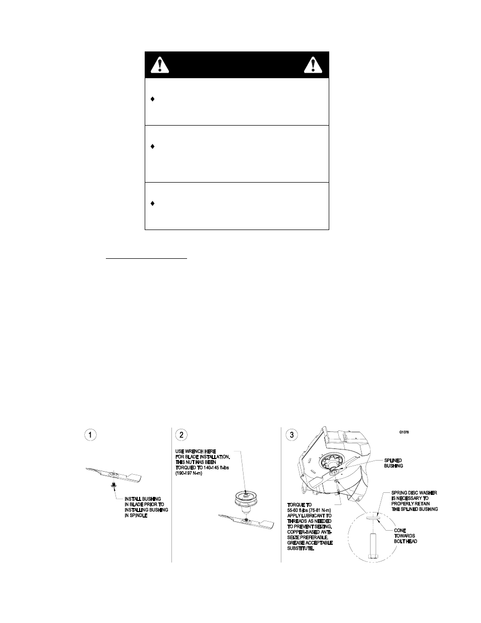 Caution | Exmark Lazer Z CT User Manual | Page 28 / 48