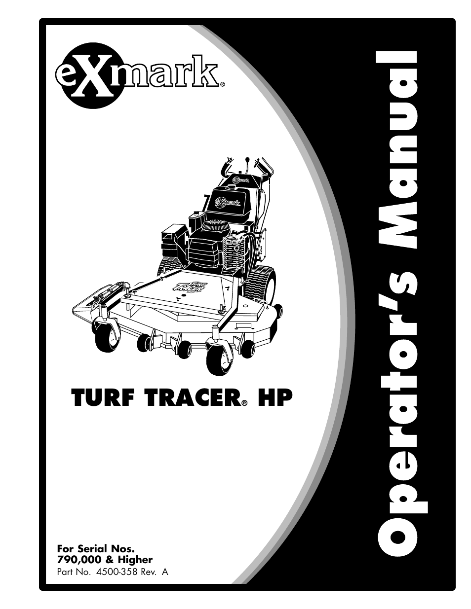 Exmark Turf Tracer HP 4500-358 User Manual | 48 pages