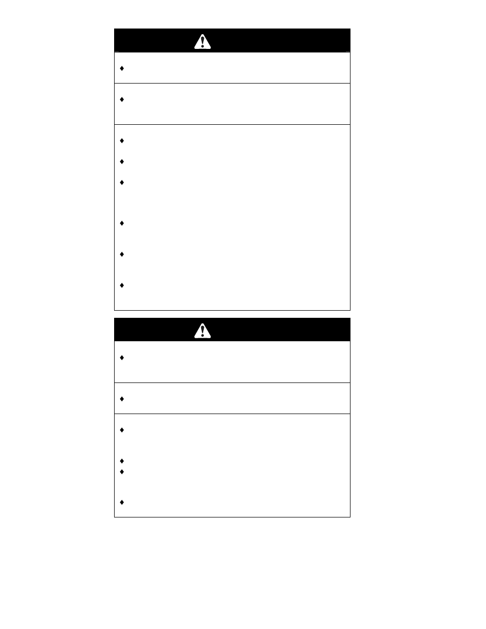 Danger, Warning | Exmark Metro 21 Series User Manual | Page 8 / 44