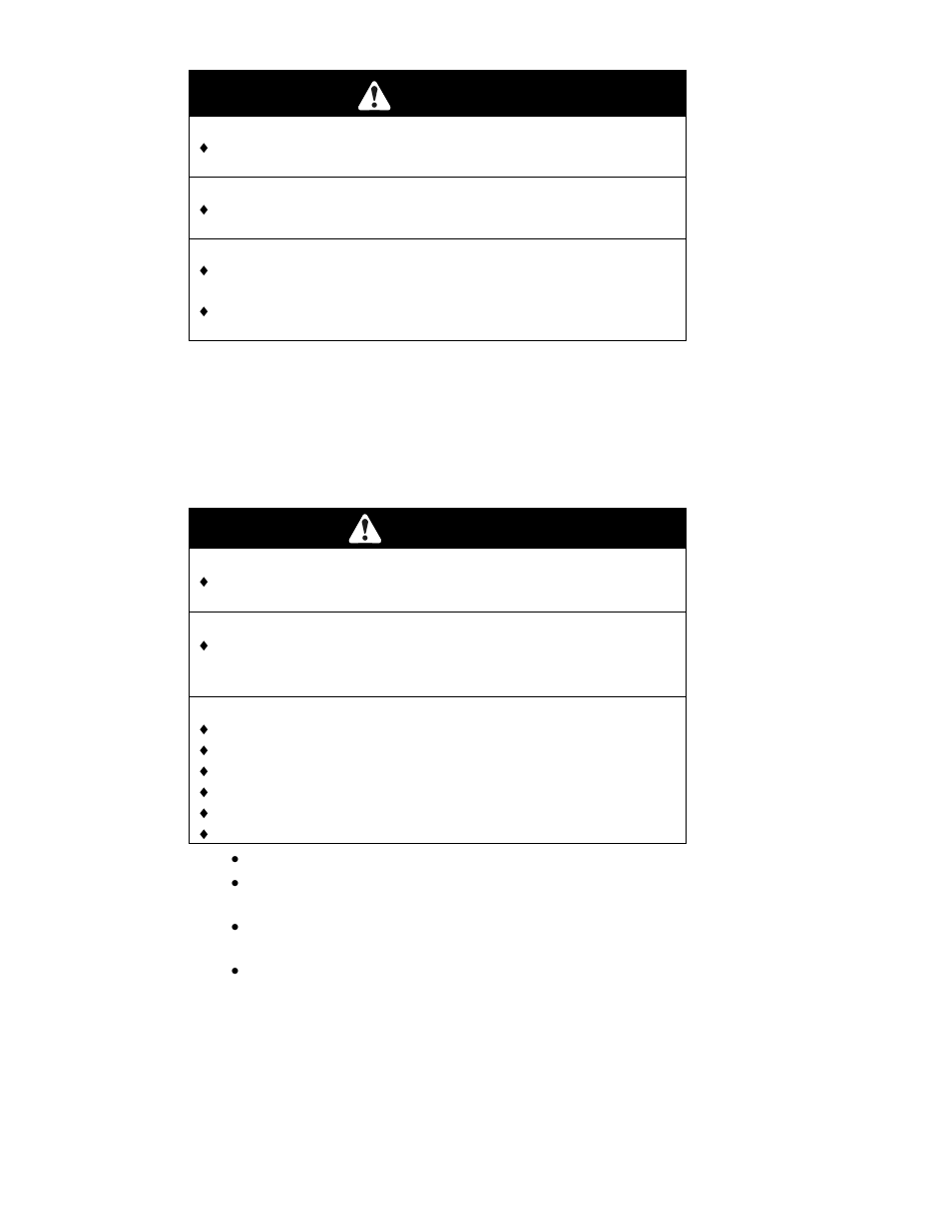 Warning, Danger | Exmark Metro 21 Series User Manual | Page 9 / 44