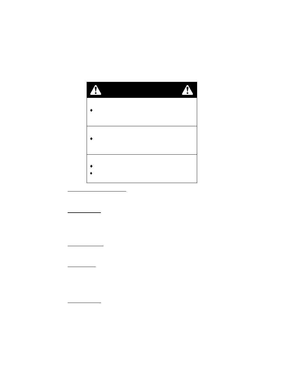 Caution | Exmark FR23KC User Manual | Page 21 / 48